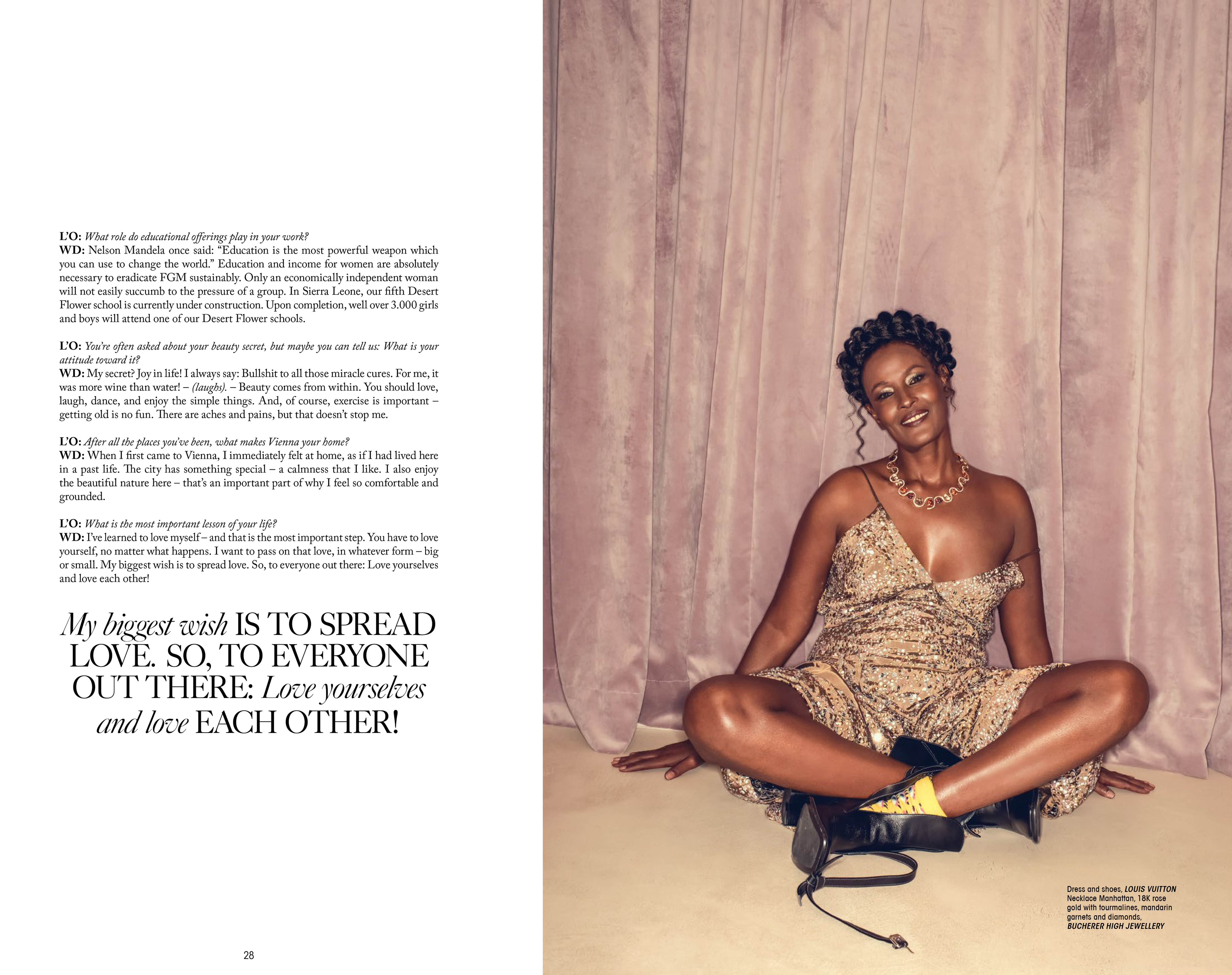 L'Officiel Austria Winter 2024 Iconic Photography by Michel Haddi 2